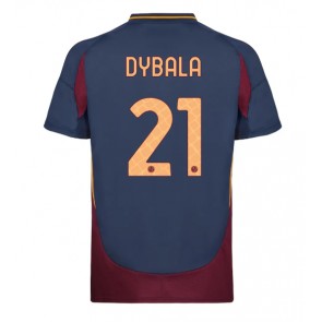 AS Roma Paulo Dybala #21 Tredje trøje 2024-25 Kort ærmer